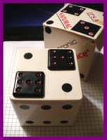 Dice : A Dice - Novelties - Electronic Pair-a-dice Radio Shack